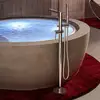 Image de Mariner Logica Mitigeur de baignoire sur pied avec douchette, pour corps d’encastrement, LOG0091-CR,