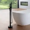 Image de Mariner Logica Mitigeur de baignoire sur pied avec douchette, pour corps d’encastrement, LOG0091-NO,