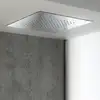 Image de Mariner Douche de tête avec effet pluie en Acier inoxydable, pour montage au plafond, 1 fonction, WLS3711-CR,