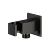Image de Mariner Raccord mural coudé avec support de douchette angulaire, WLS0301-GM,