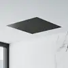 Image de Mariner Douche de tête avec effet pluie en Acier inoxydable pour montage au plafond l : 440 P : 440 mm, WLS3911-GM,