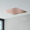 Image de Mariner Douche de tête avec effet pluie en Acier inoxydable, pour montage au plafond, 2 fonctions, WLS3200-RG,
