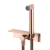 Image de Mariner Kit de douche avec raccord mural coudé, tablette et support douchette intégré, WLS3002-RG,