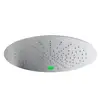 Image de Mariner Douche de tête en acier inoxydable, avec effet pluie et éclairage, pour encastrement au plafond Ø 440 mm, WLS3944T-CS,