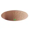 Image de Mariner Douche de tête en acier inoxydable, avec effet pluie et éclairage, pour encastrement au plafond Ø 440 mm, WLS3944T-RS,