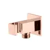 Image de Mariner Raccord mural coudé avec support de douchette angulaire, WLS0301-RG,
