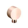 Image de Mariner Raccord mural coudé rond en métal, WLS0302-RG,