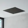 Image de Mariner Douche de tête avec effet pluie en Acier inoxydable, pour montage au plafond, 2 fonctions, WLS3200-GR,