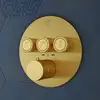 Image de Mariner Eden round Mitigeur thermostatique pour 3 sorties, rond, EDE1903-OB,