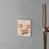 Image de Mariner Eden edge Mitigeur thermostatique pour 2 sorties, carré, EDE2902-RG,