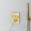 Image de Mariner Eden edge Mitigeur thermostatique pour 3 sorties, carré, EDE2903-OR,