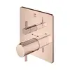 Image de Mariner Eden coaxial square Mitigeur thermostatique, carré, EDE2802-RG,