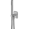 Image de Mariner Oasy Set de douche avec raccord mural coudé et support de douchette, OAS3000-CR,
