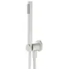 Image de Lamborghini Vortex Set de douche avec raccord mural coudé et support de douchette intégré, WLS3018-BOTL,