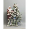 Image de Euronatale Père Noël sur échelle C/Arbre LUM 100 cm, comme Photo, Unique