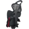 Image de b bellelli Mr Fox 2021 - Siège arrière inclinable pour vélo - Coussin et Bretelles en Faux Cuir - pour Les Enfants jusqu'à 22 kg, de 3 à 8 Ans - Fixation au Porte-Bagages - Gris foncé