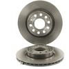 Image de BREMBO Disques de frein pour SKODA: Octavia, Yeti & VOLKSWAGEN: Golf, New Beetle, Jetta, Caddy & AUDI: A3, S3 & SEAT: Leon, Altea (Ref: 09.9167.11)