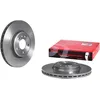 Image de Brembo 09.A820.11 - Disque du Frein Avant avec revêtement anti-corrosion UV - 1 Disque