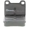 Image de BREMBO Plaquettes de frein X4 pour MERCEDES-BENZ: Classe E, 201 Series, Classe C, 124 Series (Ref: P 50 013)