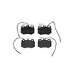 Image de BREMBO Plaquettes de frein X4 pour PEUGEOT: 305, 106, 309, 205 & CITROËN: AX, C15, Visa (Ref: P 61 031)