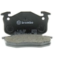 Image de BREMBO Plaquettes de frein X4 pour PEUGEOT: 106, 206, 309, 306, 205 & RENAULT: Clio, R19, Mégane Classic, Mégane, Thalia, Super 5, R11 (Ref: P 61 032)