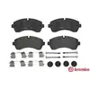 Image de BREMBO Plaquettes de frein X4 pour MERCEDES-BENZ: Sprinter & VOLKSWAGEN: Crafter (Ref: P 50 059)