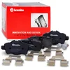 Image de Brembo P06052 Plaquettes de Frein Arrière