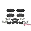 Image de BREMBO Plaquettes de frein X4 pour SUZUKI: Swift, Baleno & FORD: Focus & MAZDA: 2 & SUBARU: Justy & DAIHATSU: Materia, Sirion (Ref: P 16 013)