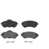 Image de Brembo P61105 Plaquettes de Frein Avant