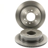 Image de BREMBO Disques de frein pour MITSUBISHI: Shogun, Pajero, Montero (Ref: 09.B637.11)