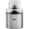 Image de Braun accessoire pour moulin à café et à épices MQS 270 SI avec système EasyClick Plus, accessoire pour Braun Mixeurs à main MultiQuick séries 7 et 9, acier inoxydable/argent