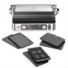 Image de Braun MultiGrill9 CG9167, Grille Électrique à Contrôle Électronique, 2 Thermostats Indépendants, 3 Positions de Cuisson, Sonde Thermique, Fonction BOOST, Ensemble Plaques Grill+Lisses+Gaufres, 2200W