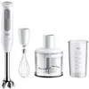 Image de Braun MultiQuick 5 - Mixeur Plongeant avec mini hachoir et Fouet pour Soupes, Smoothies et Milkshakes, 21 Vitesses + Turbo, mini hachoir 500ml, Verre Doseur 600ml, 1000W, Blanc (MQ50236M)