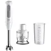 Image de Braun MultiQuick 5 MQ50.201M, Mixeur Plongeant Technologie PowerBell Plus, 21 Vitesses & Turbo, Système EasyClick Plus, Tige Acier Inoxydable Hachoir 350ml et Bécher 600ml Inclus, 1000W, Blanc