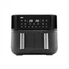 Image de Braun TwinCook 3 TD3030IBK, AirFryer à double bacs, Capacité 8L, Cuisson Séparée, Contrôle de Température Numérique 80-200°, Technologie RealAir, Fonction Sync, 8 Préréglages, 2850W, Noir