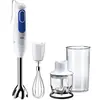 Image de Braun MultiQuick 3 Omelette MQ3025, Mixeur Plongeant, Mini Hachoir, Bol Gradué, 700W, Bleu/Blanc