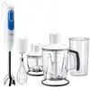Image de Braun MQ3045 MultiQuick 3 Vario Aperitive, Mixeur plongeant, 700 W, 2 vitesses, Fouet, Mini Hachoir 350 ml, Bol Gradué 600 ml, Gris/Blanc