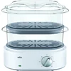 Image de Braun FS5100WH Cuiseur Vapeur Electrique Blanc Neige 33 x 31 x 19,5 cm