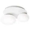 Image de Ideal-Lux Ninfea Plafonnier à 2 sources lumineuses, GX53, 306957,