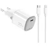 Image de Celly UPTC1USBC20WCTL Pièce Chargeur téléphonie mobile blanc gris