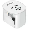 Image de Celly, MultiPlug Chargeur de Voyage, Charge Rapide jusqu'à 30 W, Adaptateur Universel, Prise Multiple Gain de Place, avec USB-A USB-C