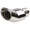 Image de Simoni Racing Embout d'Échappement Ovale DTM Inox - 118x70xL160mm - Montage ->57mm