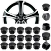 Image de Simoni Racing Caches-Écrou de Roue - 17mm - Noir - Set de 20+1 pièces