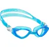 Image de Cressi Fox Goggles Aquamarine - Lunettes de Natation Premium pour Adultes, Anti Brouillard 100% Anti UV, Aiguemarine_Lentilles Claire, Taille Unique