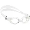 Image de Cressi King Crab Goggles, Transparent - Lunettes de Natation Junior Parfaites pour la Mer, la Piscine et Snorkeling, Transparent_Lentilles Clair 7/15 Ans