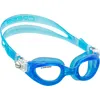 Image de Cressi Rocks Kid Goggles, Blue - Lunettes Parfaites pour la Natation, la Piscine et Snorkeling, Idéales pour les Enfants et les Garçons, Bleu/Lentilles Clair, 7/15 Ans