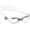 Image de Cressi Flash Goggles Clear/Clear Black, Lunettes de Natation pour Homme avec Oculaire Séparé Anti-buée, Anti-rayures et Verres Anti-UV, Transparent/Noir_Lentilles Claire, Taille Unique