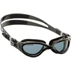 Image de Cressi Flash Goggles Black/Black Grey Smoked Lens, Lunettes de Natation pour Homme avec Oculaire Séparé Anti-buée, Anti-rayures et Verres Anti-UV, Noir/Gris_Lentilles Fumée, Taille Unique