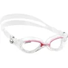 Image de CRESSI Lady Flash Goggles Clear/Clear Pink_Clear Lens - Lunettes de Natation pour Femmes avec Oculaire Séparé Anti-buée, Anti-rayures et Verres Anti-UV, Transparent/Rose_Lentilles Claire, Taille Unique