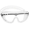 Image de Cressi Skylight Goggles Clear/White Black - Lunettes de Natation Snorkeling et Piscine pour Adultes, Vue à 180° Antibuée, 100% Anti UV, Transparente/Blanc Noir - Lentille Claire, Taille Unique